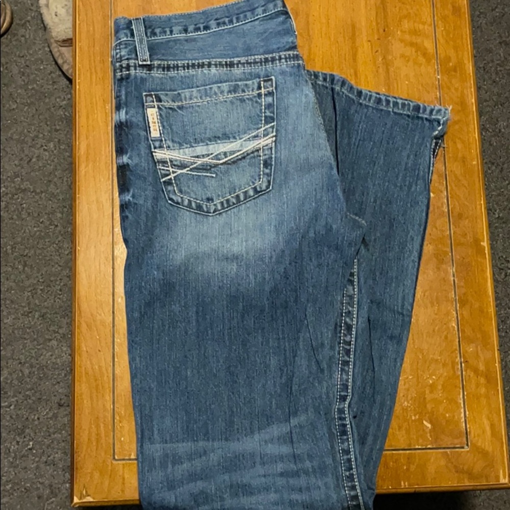 Cinch jeans.